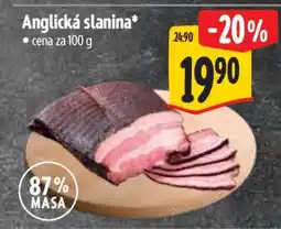 Albert Anglická slanina nabídka