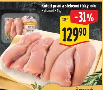 Albert Kuřecí prsí a stehenní řízky MIX nabídka