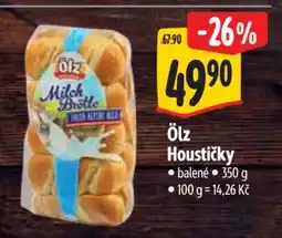 Albert Ölz houstičky nabídka