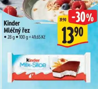 Albert Kinder mléčný řez nabídka
