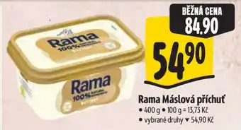 Albert Rama máslová příchuť nabídka