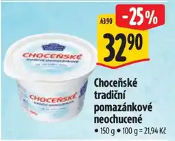 Albert Choceňské tradiční pomazánkové neochucené nabídka