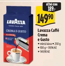 Albert Lavazza Caffé Crema e Gusto nabídka