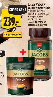 Albert Jacobs Velvet + Jacobs Velvet náplň nabídka