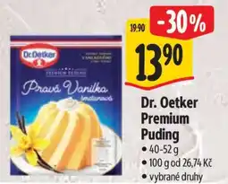 Albert Dr. Oetker Premium puding nabídka