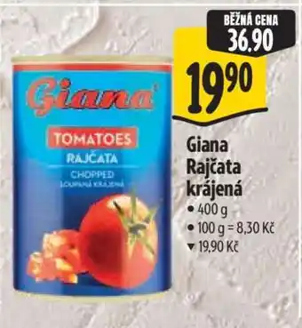 Albert Giana Rajčata krájená nabídka