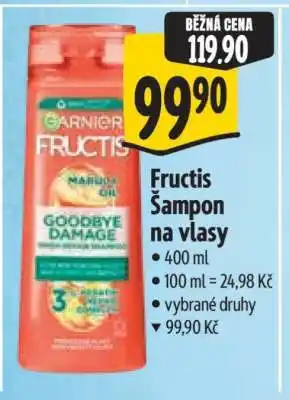Albert Fructis šampon na vlasy nabídka
