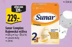 Albert Sunar Complex kojenecká výživa nabídka