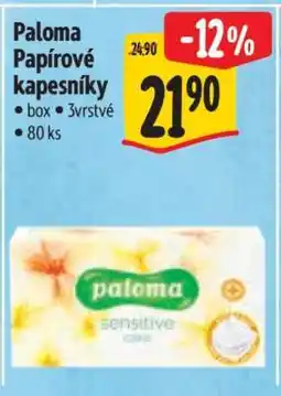 Albert Paloma Papírové kapesníky nabídka