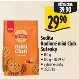 Albert Sedita Rodinné Mini Club Sušenky nabídka