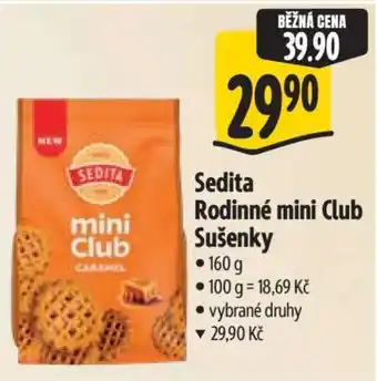 Albert Sedita Rodinné Mini Club Sušenky nabídka