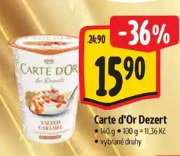 Albert CARTE D’OR DEZERT nabídka