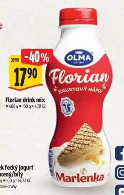 Albert Florian drink mix nabídka