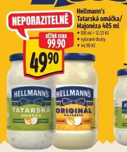 Albert Hellmann’s tatarská omáčka, majonéza 405 ml nabídka