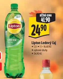 Albert Lipton ledový čaj nabídka