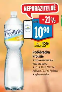 Albert Poděbradka ProLinie nabídka