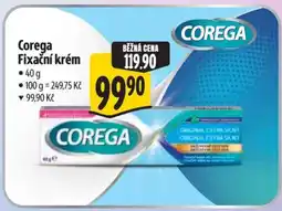 Albert Corega fixační krém nabídka
