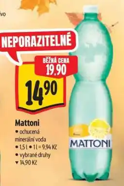 Albert Mattoni nabídka