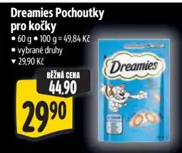 Albert Dreamies pochoutky pro kočky nabídka