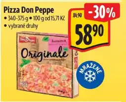 Albert Pizza Don Peppe nabídka