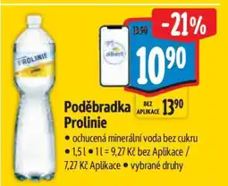 Albert Poděbradka ProLinie nabídka