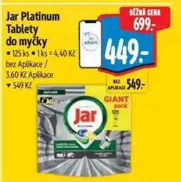 Albert Jar Platinum tablety do myčky nabídka
