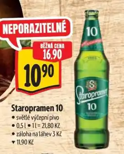 Albert Staropramen 10 nabídka