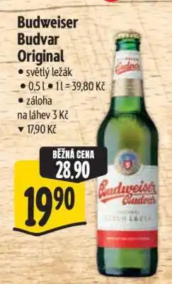 Albert Budweiser Budvar original nabídka