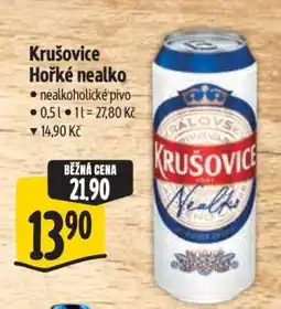 Albert Krušovice Hořké nealko nabídka