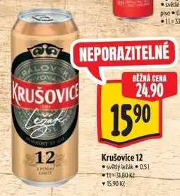 Albert Krušovice 12 nabídka