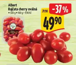 Albert Albert Rajčata cherry oválná nabídka