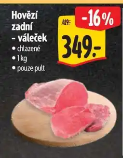 Albert Hovězí zadní váleček nabídka