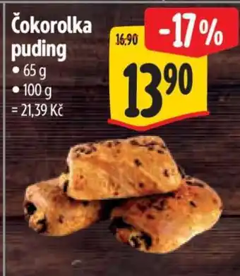 Albert Čokorolka puding nabídka