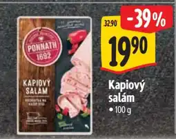 Albert Kapiový salám nabídka