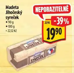 Albert MADETA Jihočeský syreček nabídka