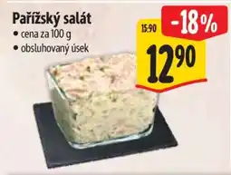 Albert Pařížský salát nabídka