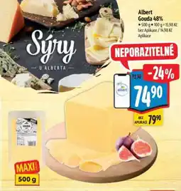 Albert Albert Gouda 48% nabídka