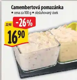 Albert Camembertová pomazánka nabídka