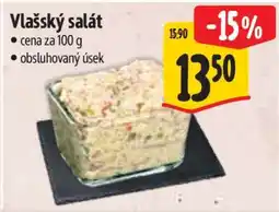 Albert Vlašský salát nabídka