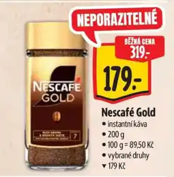 Albert Nescafé Gold nabídka