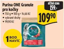Albert Purina One Granule pro kočky nabídka