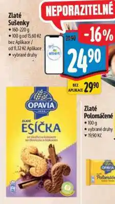 Albert Zlaté sušenky nabídka