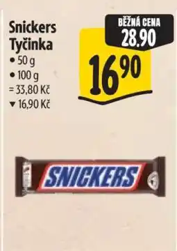 Albert Snickers Tyčinka nabídka