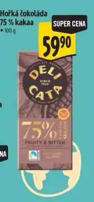 Albert Hořká čokoláda 75% kakaa nabídka