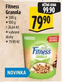 Albert Fitness granola nabídka