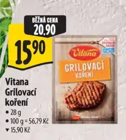 Albert Vitana Grilovací koření nabídka