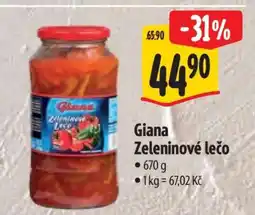 Albert Giana Zeleninové lečo nabídka