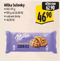 Albert Milka sušenky nabídka