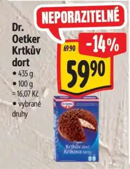 Albert Dr. Oetker Krtek dort nabídka