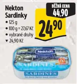 Albert Nekton Sardinky nabídka